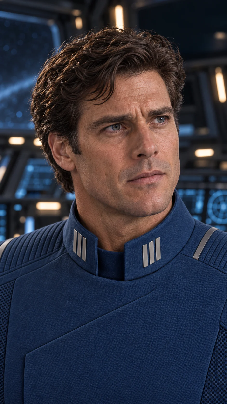 Artist’s interpretation of Captain Kip Eastcott.